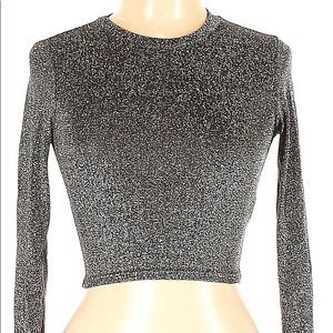 Forever 21 Sparkly long sleeve top. Size M
